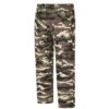 Bigdude Elasticated Waist Cargo Camo Trousers Khaki