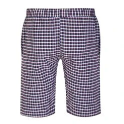 Bigdude Woven Modern Check Pyjama Shorts Red/Blue -Casual Suit For Men Sales Store 9a0a85ec checkshorts burgundy 3
