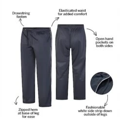 Bigdude Zipped Hem Tracksuit Bottoms Charcoal -Casual Suit For Men Sales Store 9b648752 bd23j05