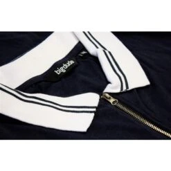 Bigdude Jersey Zip Polo Navy -Casual Suit For Men Sales Store 9c9530b0 img 1724