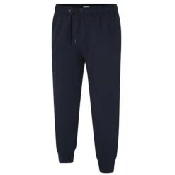 Bigdude Basic Cuffed Joggers Twin Pack Black/Navy -Casual Suit For Men Sales Store 9dc3ee5c bd23j10 navy side
