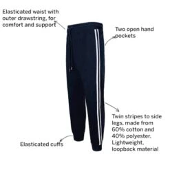 Bigdude Twin Stripe Joggers Navy 9 Bigdude Twin Stripe Joggers Navy -Casual Suit For Men Sales Store 9e8803c4 080