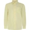 Bigdude Classic Long Sleeve Poplin Shirt Lemon