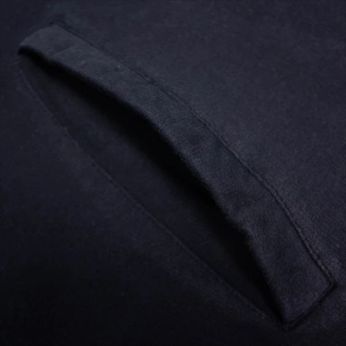 Bigdude Zip Thru Baseball Jacket Navy 7 Bigdude Zip Thru Baseball Jacket Navy - Image 7