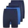 Bigdude 4 Pack Boxer Shorts Navy