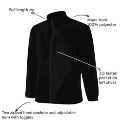 Bigdude Fleece Jacket Black 12 Bigdude Fleece Jacket Black -Casual Suit For Men Sales Store a1d1c35a 017