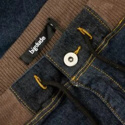 Bigdude Jersey Waistband Denim Shorts Dark Wash -Casual Suit For Men Sales Store a6d298d8 img 7759