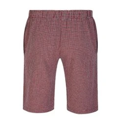 Bigdude Woven Modern Check Pyjama Shorts Red/White -Casual Suit For Men Sales Store a789203b bd22pj03 3