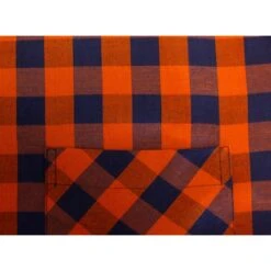 Bigdude Gingham Short Sleeve Shirt Orange -Casual Suit For Men Sales Store a8a528ba img 8828