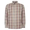Bigdude Button Down Long Sleeve Check Shirt Sage
