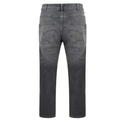 Bigdude Stretch Jeans With Whiskers Grey Wash -Casual Suit For Men Sales Store a8b1ece8 bd21js 03 3