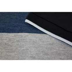 Bigdude Colour Block Pique Polo Shirt Navy -Casual Suit For Men Sales Store a8e8ccdd 20bd22p18 02 navy 2