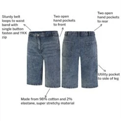 Bigdude Carpenter Denim Shorts Dark Wash -Casual Suit For Men Sales Store a9b595ab 14