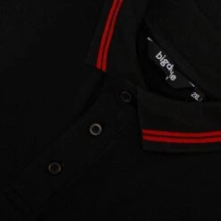 Bigdude Tipped Polo Shirt Black/Red -Casual Suit For Men Sales Store ac4f76a5 img 8219
