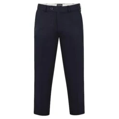 Tooting & Brow Adjustable Waist Trousers Navy