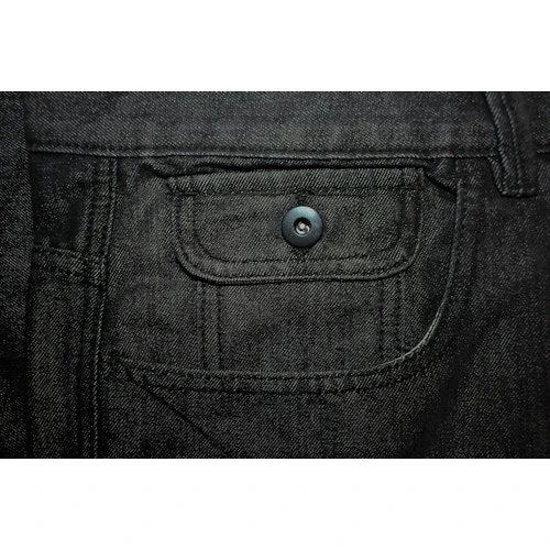 Bigdude Cargo Denim Shorts Black 8 Bigdude Cargo Denim Shorts Black - Image 8