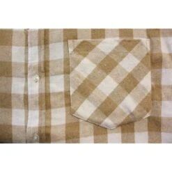 Bigdude Summer Long Sleeve Flannel Shirt Beige -Casual Suit For Men Sales Store b2544608 bd23ls01 65 1