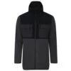 Bigdude Colour Block Polar Fleece Black/Charcoal