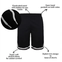 Bigdude Performance Shorts Black 9 Bigdude Performance Shorts Black -Casual Suit For Men Sales Store b46f9f5d bd21sh1420black