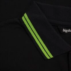 Bigdude Tipped Polo Shirt Black/Green -Casual Suit For Men Sales Store b4fd6682 img 8256