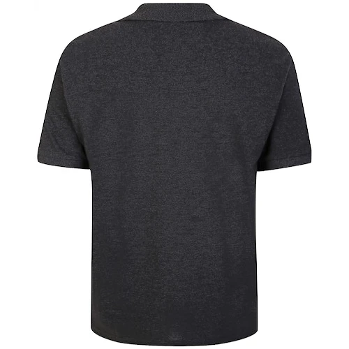 Bigdude Plain Polo Shirt- Charcoal 9 Bigdude Plain Polo Shirt- Charcoal - Image 9