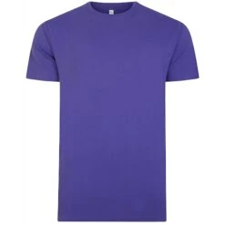 Bigdude Plain Crew Neck T-Shirt Violet -Casual Suit For Men Sales Store b7ecae7d bd101 violet 1