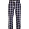 Bigdude Woven Checked Pyjama Pants Navy/Red