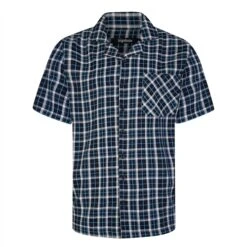 Bigdude Woven Checked Pyjama Set Navy/Blue -Casual Suit For Men Sales Store ba07d82f bd23pj06 07 top 1