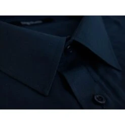 Bigdude Classic Long Sleeve Poplin Shirt Navy -Casual Suit For Men Sales Store ba30675c img 1044 2