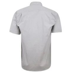 Bigdude Short Sleeve Cotton Woven Abstract Design Shirt White/Back 9 Bigdude Short Sleeve Cotton Woven Abstract Design Shirt White/Back -Casual Suit For Men Sales Store ba7c922b bd21vs02 08 back