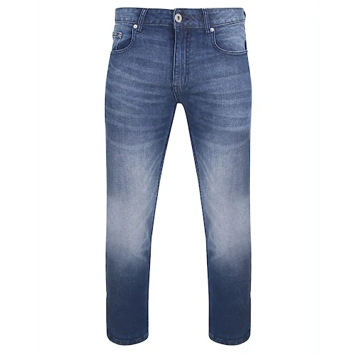 Bigdude Whispering Stretch Jeans Mid Wash 1 Bigdude Whispering Stretch Jeans Mid Wash