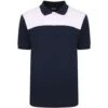 Bigdude Colour Block Polo Shirt Navy