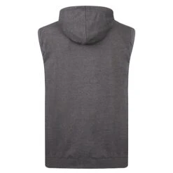 Bigdude Loop Back Sleeveless Hoody Charcoal -Casual Suit For Men Sales Store bd20sg01 07 2 3