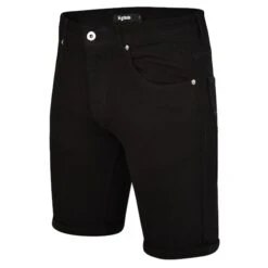 Bigdude Stretch Denim Shorts Black 6 Bigdude Stretch Denim Shorts Black -Casual Suit For Men Sales Store bd20sh02 01 2 1