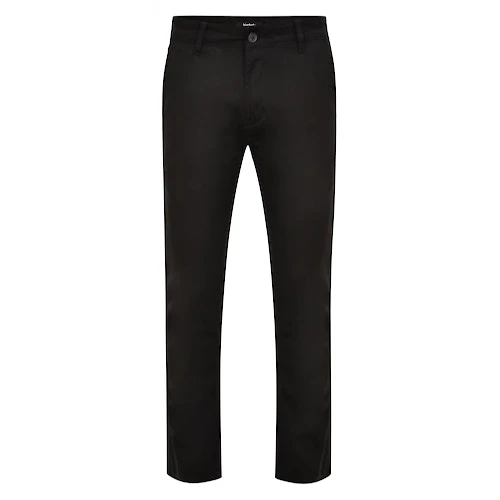 Bigdude Stretch Chino Trousers Black 1 Bigdude Stretch Chino Trousers Black