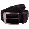 Robbie Stretch Braided Belt Black