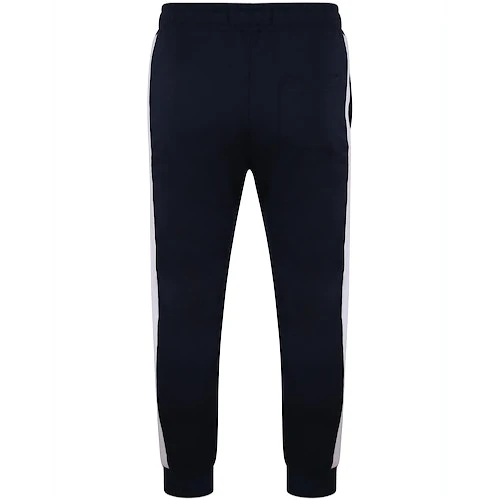 Bigdude Contrast Stripe Joggers Navy 2 Bigdude Contrast Stripe Joggers Navy - Image 2