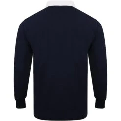 Bigdude Rugby Style Long Sleeve Polo Shirt Navy -Casual Suit For Men Sales Store bd21p02 02 2