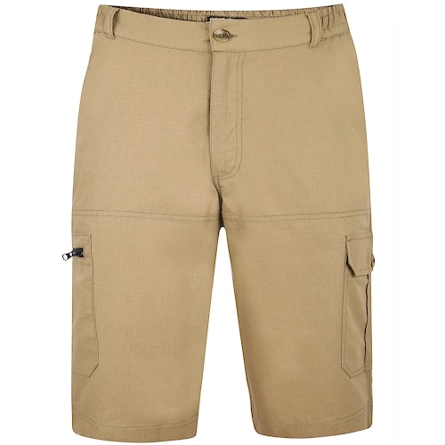 Bigdude Rip Stop Cargo Shorts Khaki 1 Bigdude Rip Stop Cargo Shorts Khaki