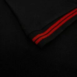 Bigdude Tipped Polo Shirt Black/Red -Casual Suit For Men Sales Store c0f7bec4 img 8226