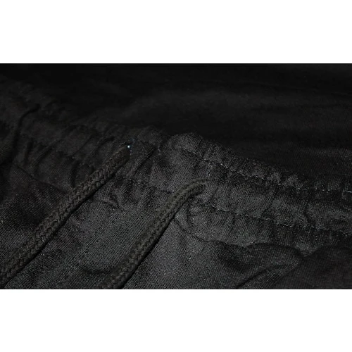 Bigdude Open Hem Loop Back Joggers Black 5 Bigdude Open Hem Loop Back Joggers Black - Image 5