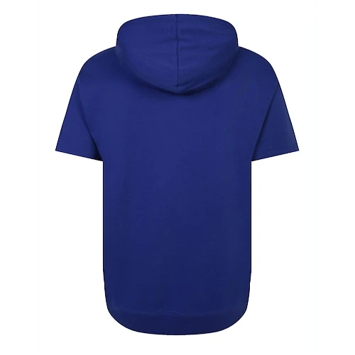 Bigdude Short Sleeve Hoody Cobalt Blue 2 Bigdude Short Sleeve Hoody Cobalt Blue - Image 2
