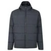 Bigdude Warm Puffer Jacket Charcoal