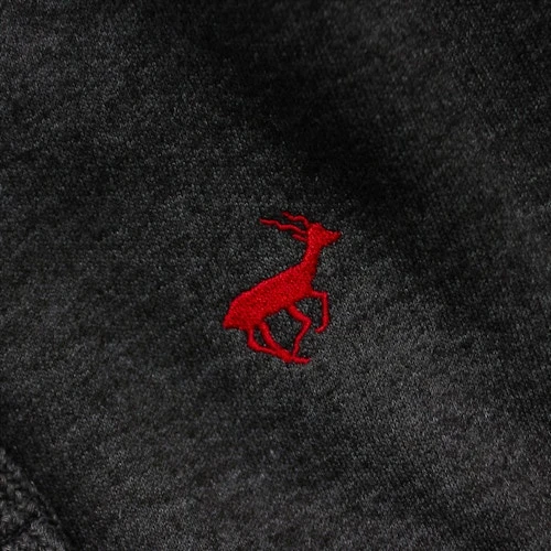 Bigdude Sherpa Lined Zip Hoody Charcoal 4 Bigdude Sherpa Lined Zip Hoody Charcoal - Image 4