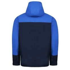 Bigdude Contrast Panel Showerproof Hooded Jacket Navy -Casual Suit For Men Sales Store cb688597 bd22jck01 02 3