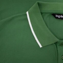 Bigdude Colour Block Pique Polo Deep Green -Casual Suit For Men Sales Store cc210e56 img 8676