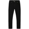 Bigdude Loose Fit Straight Cut Stretch Jeans Black