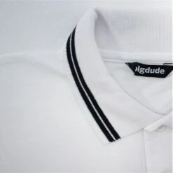 Bigdude Tipped Pique Polo Shirt White -Casual Suit For Men Sales Store d371ead7 img 8395