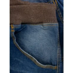 Bigdude Jersey Waistband Denim Shorts Light Wash -Casual Suit For Men Sales Store dec25587 img 7734