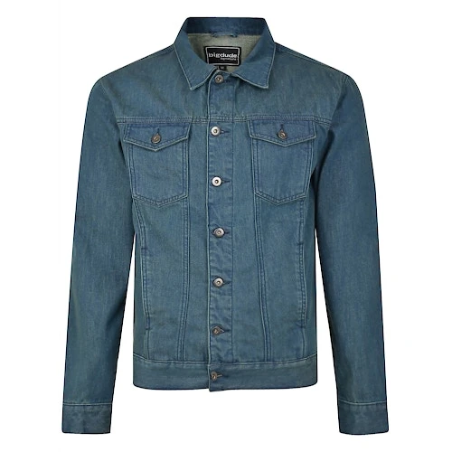 Bigdude Classic Denim Jacket Tint Wash 1 Bigdude Classic Denim Jacket Tint Wash